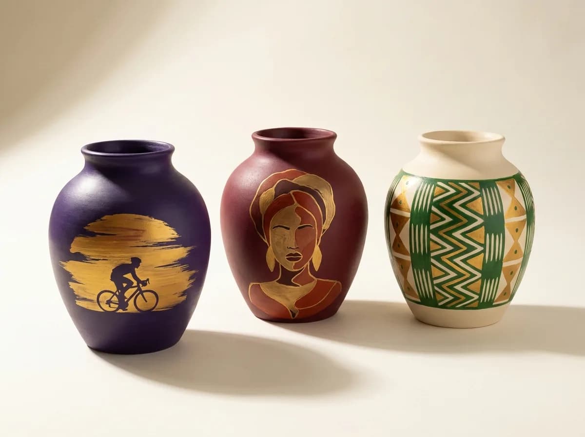 Ankara Geometry Vase